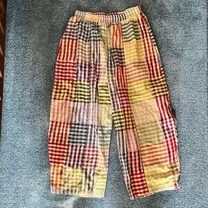 Ilana Kohn Multicolor Gingham Abe Pants